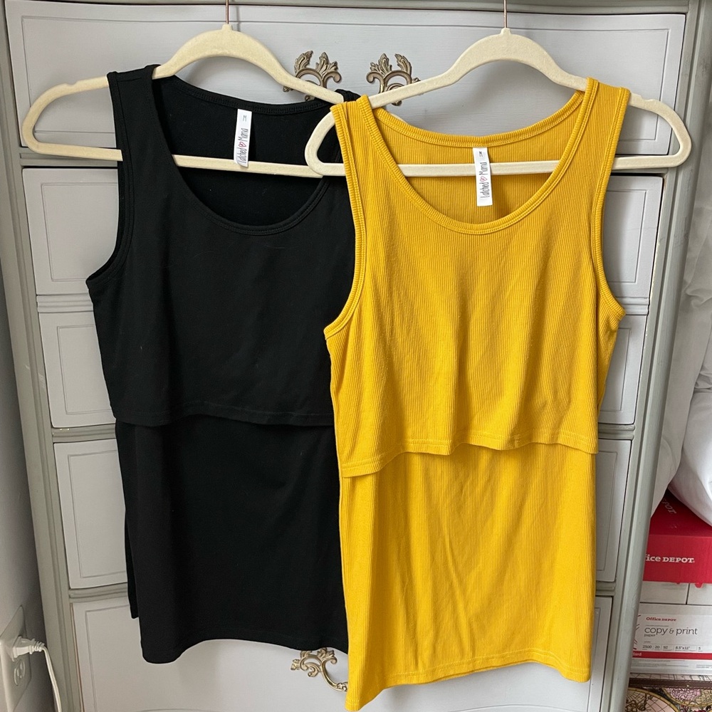 Latched Mama Tank Set EUC